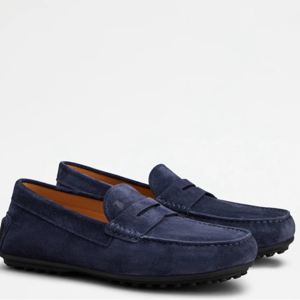 Tod’s City Gommino Loafers in Suede US 8.5 / Tod’s 7